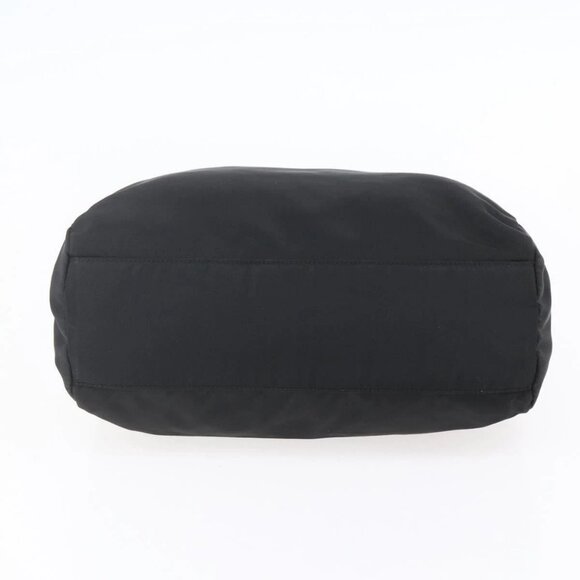 PRADA Hand Bag Nylon Black Silver Auth 153198 - Picture 7 of 16